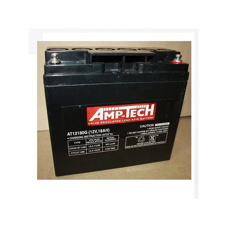 12V 18 Amp Hour Sealed Lead Acid Battery (SLA)
